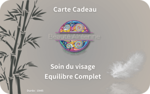 carte cadeau achat pour soin visage equilibre